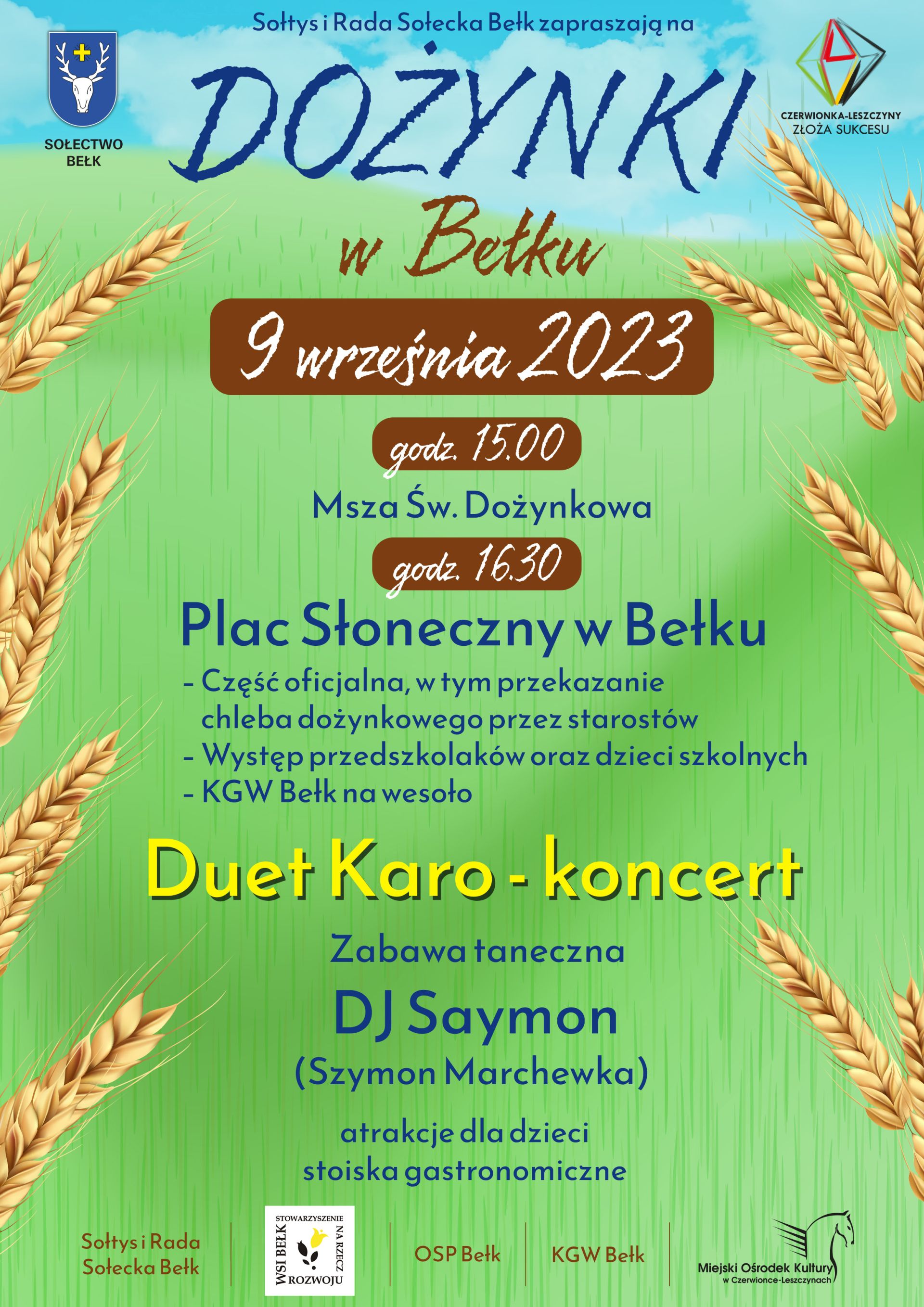 Dożynki w Bełku